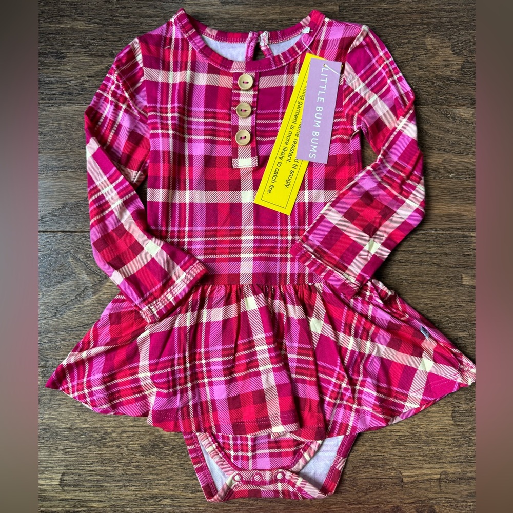 Bamboo Little Bum Bums 18-24m Twirl Bodysuit